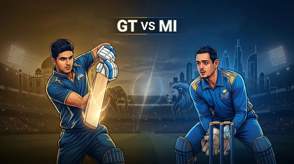 GT vs MI