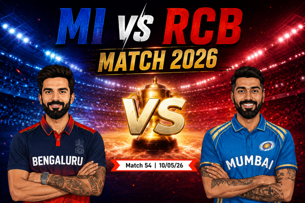 MI vs RCB Match 2026