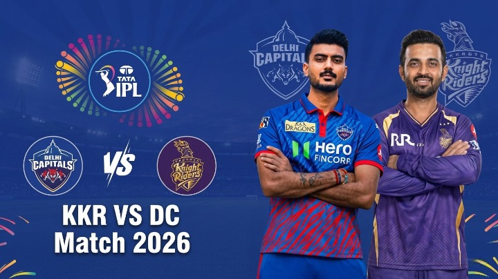 KKR vs DC Match 2026