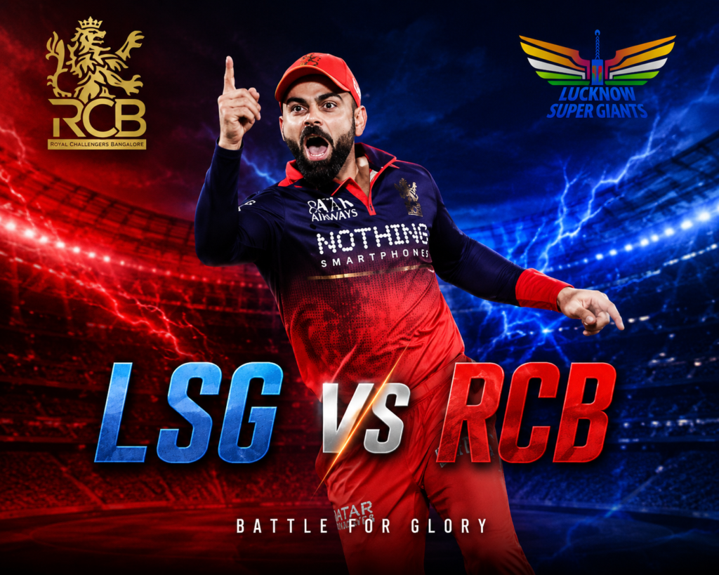 LSG vs RCB Match 2026