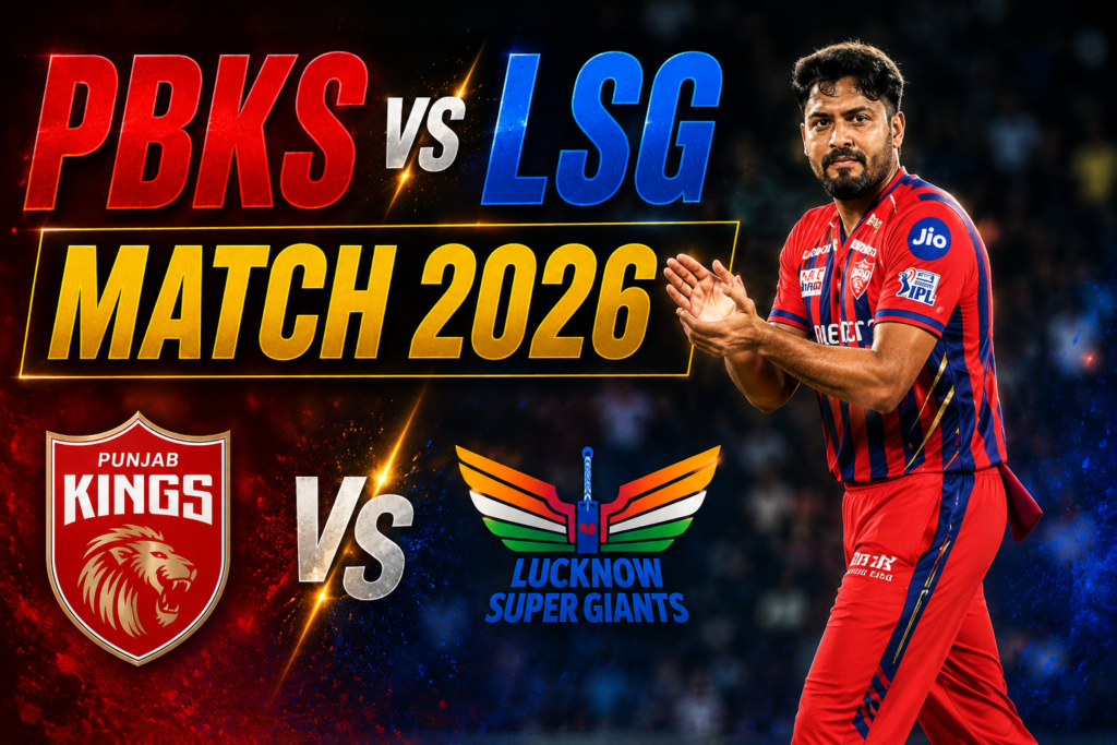 PBKS vs LSG Match 2026