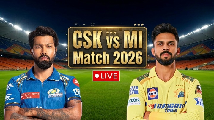 CSK vs MI Match 2026